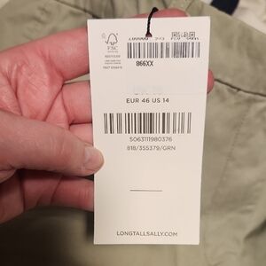 Long Tall Sally Green Trousers